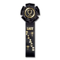 11.5" Stock Rosettes/Trophy Cup On Medallion - LAST PLACE